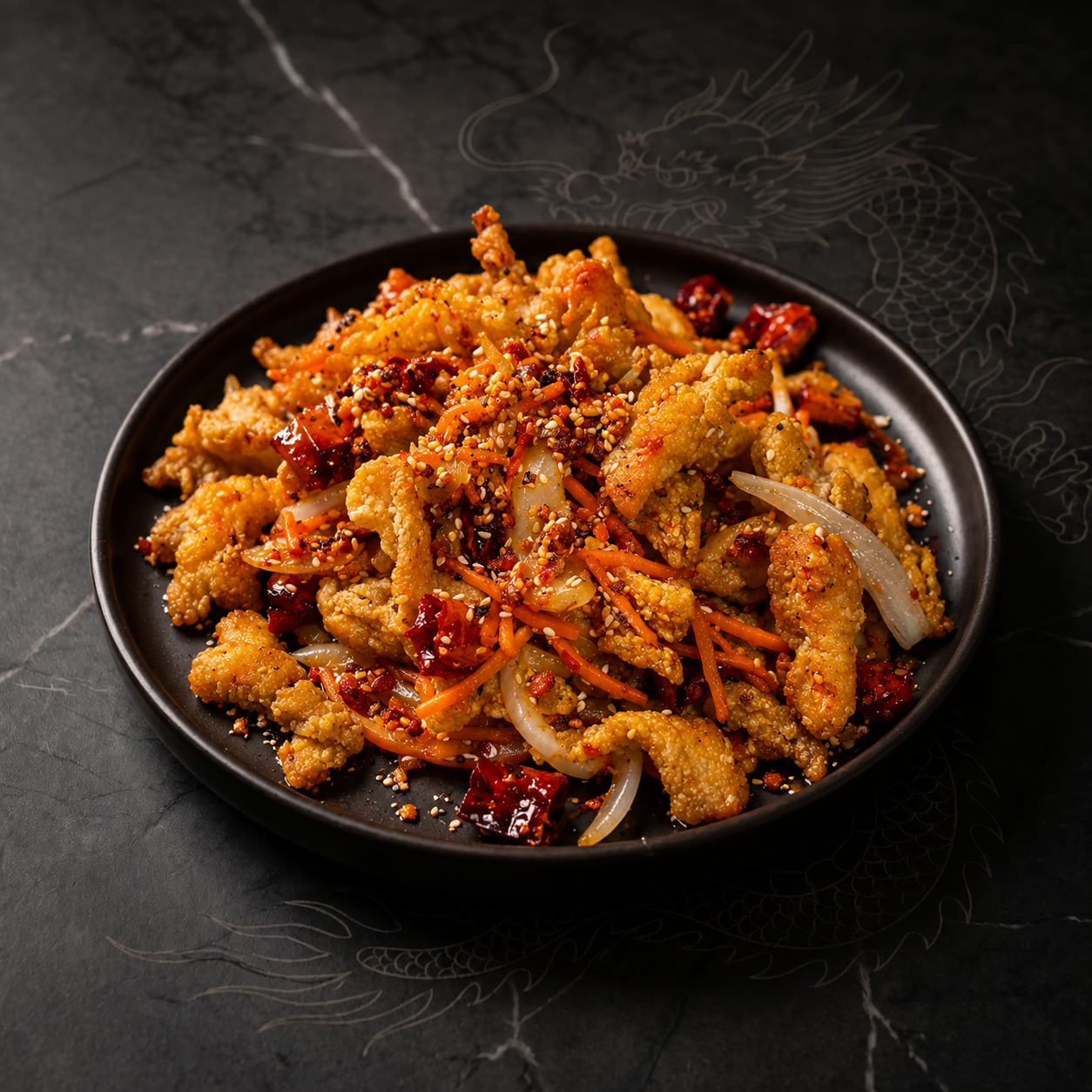 Хрустящие куриные ломтики
